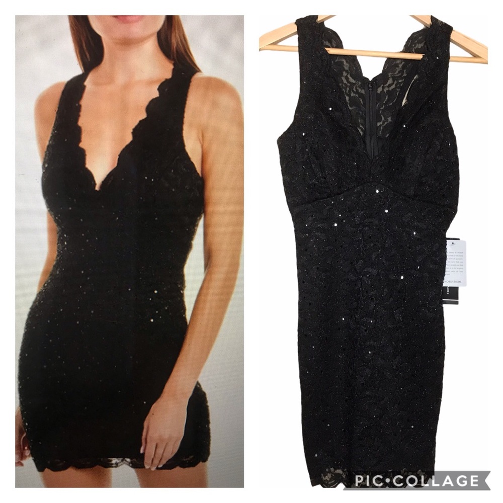 JUMP Bethany Lace Racerback Glitter Sequin